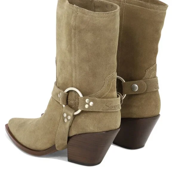 Sonora Atoka Belt Ankle Boots IT 40 Women